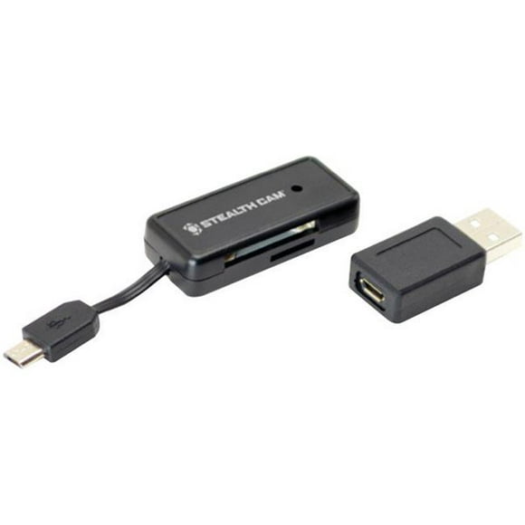 Stealth Cam STC-SDCRAND Micro USB OTG Lecteur de Carte Mémoire pour les Appareils Android