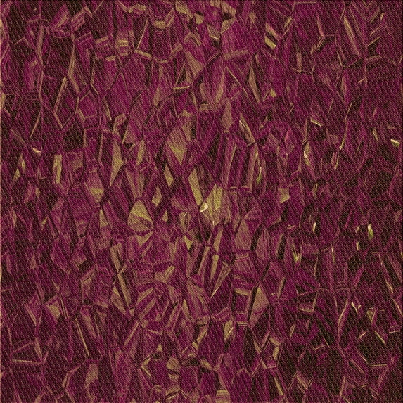 Ahgly Company Machine Washable Indoor Square Transitional Fire Brick Red Area Rugs, 5' Square