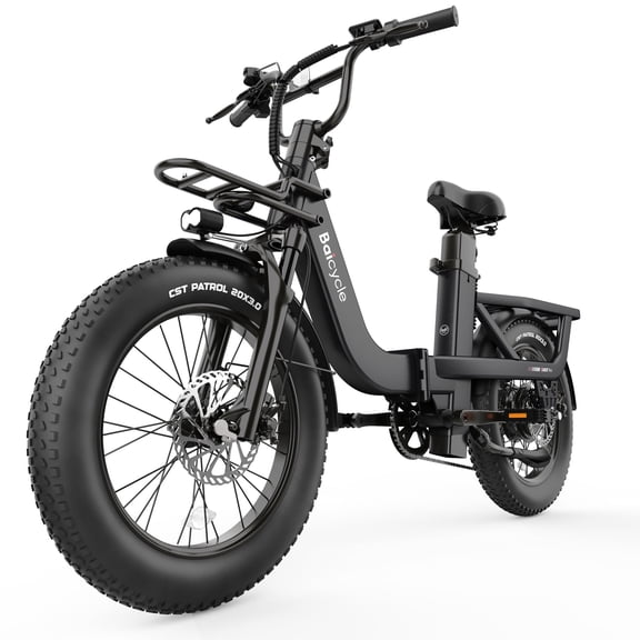 Electric Bike for Adults with 1500W Peak Motor,75Miles Max Range,7 Speed Gear,750WH Detachable Battery,Folding Ebike with 20'' Fat Tire,Full Suspension UL Certificated Bicycle