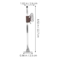 thumbnail image 2 of WHAMVOX Bisagra De Soporte Plegable Ajustable Para Puerta De Gabinete En Color Plateado, 2 of 8