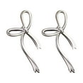thumbnail image 2 of Wentin Earrings Clearance! 925 Sterling Silver Women's Bow Earrings Bow Hanging Earrings, 2 of 9