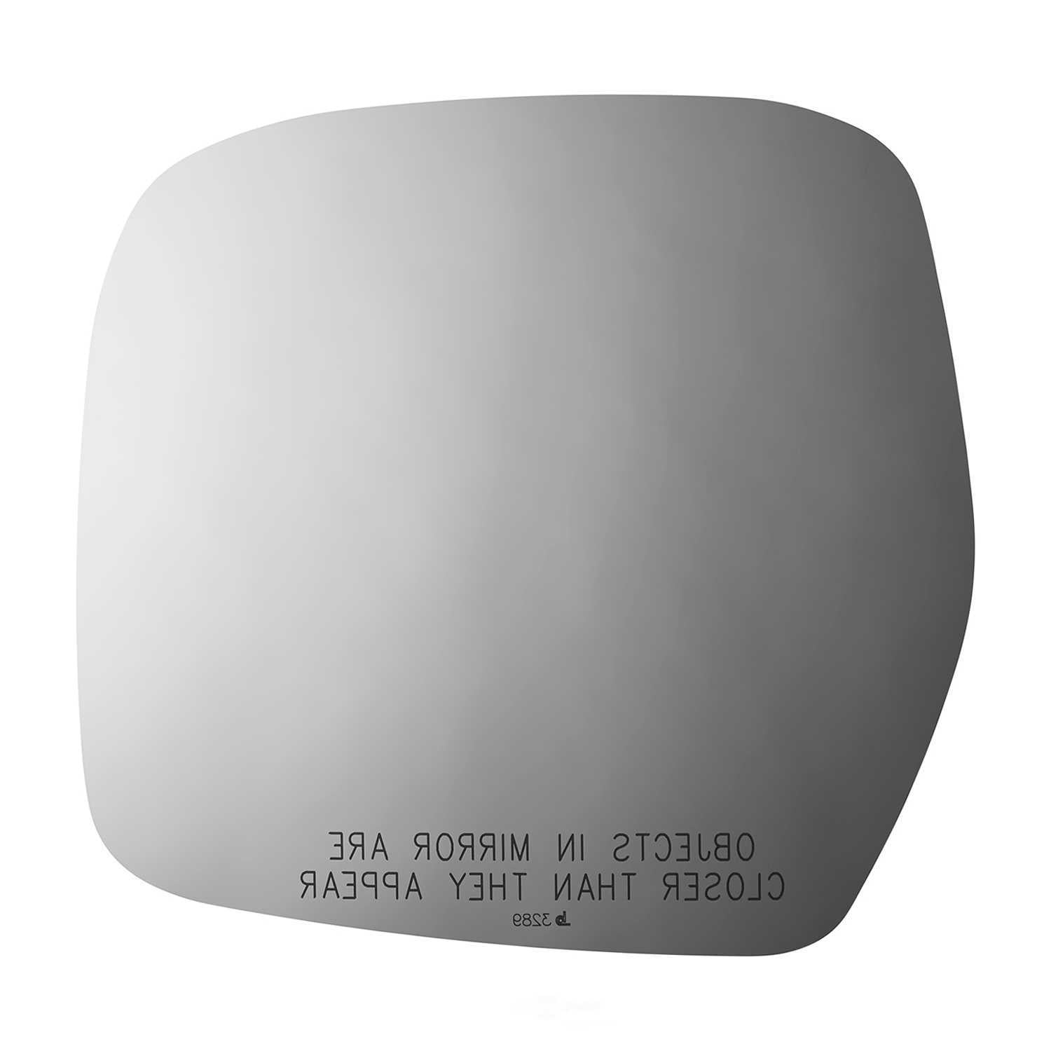 Burco Side View Mirror Replacement Glass - Clear Glass - 3289