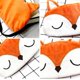 thumbnail image 5 of Sleeping Eye Mask Cartoon Fox Blindfold Eyepatch Light Proof Eyeshade(3pcs, Red), 5 of 5