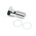 thumbnail image 2 of SpeedFX Banjo Bolt 5115 7/16 Inch -24 Thread Size; Single Hole; Chrome Plated Steel, 2 of 3