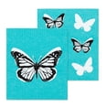 thumbnail image 1 of Set Of 2 Butterfly Dishcloths, 1 of 4