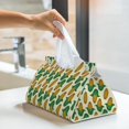 thumbnail image 6 of Sikiie Corn Leather Tissue Box Cover Rectangle, Long Tissue Box Cover, Tissue Box Holder, Tissue Holder for Bathroom, 6 of 7