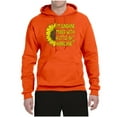 thumbnail image 2 of Wild Bobby, I'm Sunshine Mixed With A Little Hurricane , Inspirational/Christian, Unisex Graphic Hoodie Sweatshirt, Orange, Medium, 2 of 5