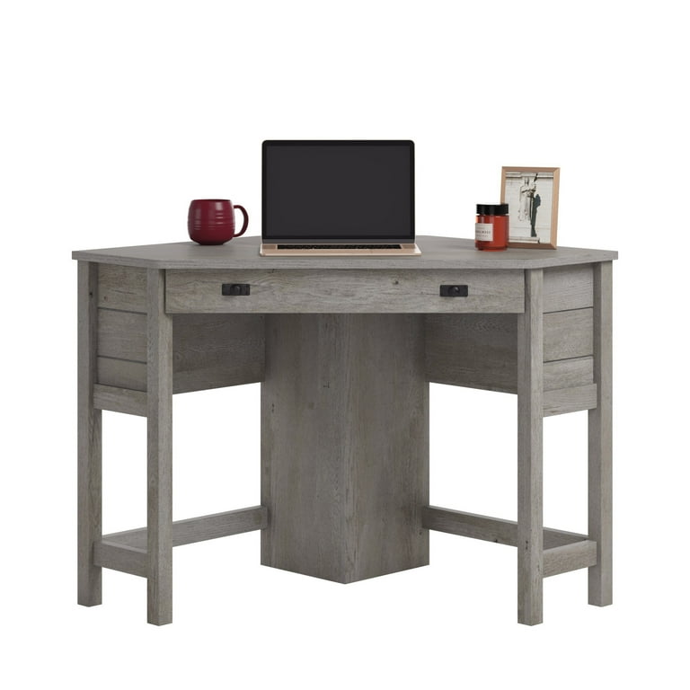 Sauder Cottage Road Coastal Corner Desk Mystic Oak Finish
