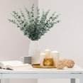 thumbnail image 3 of 24pcs Eucalyptus Stems Decor Artificial Eucalyptus Leaves Faux Greenery Branches,Eucalyptus Stems Bulk for Wedding Centerpiece Flower Floral Arrangement Farmhouse Home Decoration(Grey Green), 3 of 8