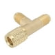 thumbnail image 3 of M Buder Adaptador En T Para Acoplador Rápido De Latón 1/4 In Sae Para R22 R12 R134, 3 of 9