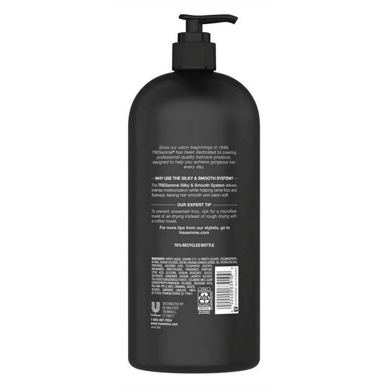 TRESemm√©, Shampoo Silky and Smooth Frizz Control, 28oz 3pk