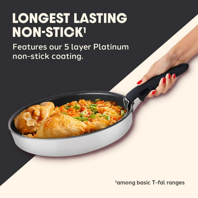 T-fal Ingenio 13-Piece Nonstick Cookware Set, Detachable Handle