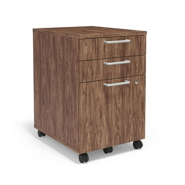 Union & Scale 3-Drawer Vert File Cab Mobile/Ped Let/Leg 21 UN56981