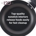 thumbnail image 5 of Farberware Dishwasher Safe Nonstick 6 Quart Jumbo Cooker Chef's Pan / Saute Pan with Tempered Glass Lid and Helper Handle, Black, 5 of 8