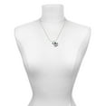 thumbnail image 2 of Delight Jewelry May - Green Crystal Bicone - Silvertone Senior Class of 2026 Dome Necklace, 18", 2 of 5