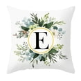 thumbnail image 2 of Alphabet Throw Pillow Covers Floral Letter Decorative Pillow Cases for Sofa,Couch,Bedroom Car Personalized Last Name Initial Cushion Covers Year-Round Farmhouse Boho Home Decor(17.72*17.72Inch), 2 of 4