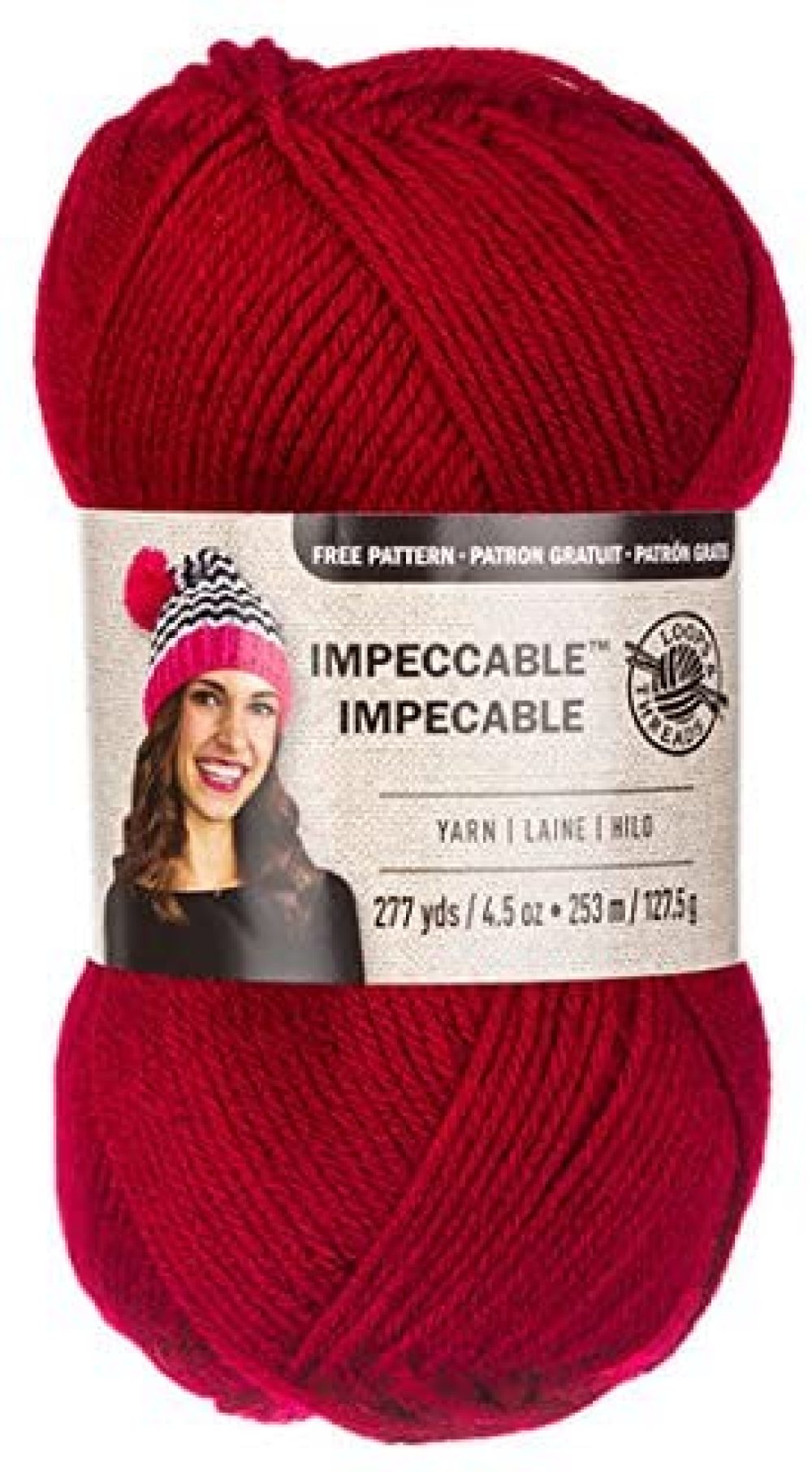 Loops & Threads Impeccable Yarn 4.5 oz. One Ball Claret