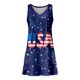 thumbnail image 4 of MKLEKYY Trajes De Baño Womens Summer Dresses 2024 Loose V Neck Sleeveless Swimsuit Coverup With Pockets, 4 of 4