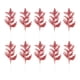 thumbnail image 1 of Kearding 30 Uds. De magia navideña con ramitas de purpurina, decoraciones para árboles de Navidad blancos, ramas de pino artificiales rojo 30 Uds., 1 of 6
