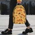 thumbnail image 2 of Lukts Brave Cowboys Pattern 15 Inch Student Backpack, Waterproof Laptop Backpack with Adjustable Shoulder Straps, Lightweight Travel, Campus Backpack, Unisex, 2 of 6
