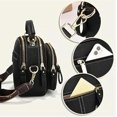 thumbnail image 6 of Bousalutend Crossbody Bag,Classic Multifunctional Compartments Adjustable Wide Shoulder Strap Leather Crossbody Bag, 6 of 7
