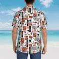 thumbnail image 5 of Haiem Modern Life Printed Hawaiian Shirt for Men - Men’s Casual Beach Summer Shirts - Stretch Fabric with Modern Fit-XX-Large, 5 of 7