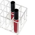 thumbnail image 6 of JGJJUGN 24 Slots Acrylic Lipstick Organizer, Clear Makeup Storage for Lip Gloss, Brushes, and Bottles - Stylish Tabletop Display for Cosmetics, 6 of 9