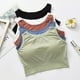 thumbnail image 5 of sweethay Camiseta sin mangas desmontable, transpirable, inalámbrica, carpeta de pecho, carpetas de pecho , mujer, ejercicio, deportes, Yoga, Prendas para la parte del cuerpo Blanco, 5 of 6