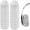 White, variant on NOGIS 100 Pieces Disposable Headphone Covers Non Woven Sanitary Headphone Ear Covers Black Fabric Headset Covers Ear Pad Covers for Headphones, 11 Cm/ 4.3 Inch (Black, L-11 cm)