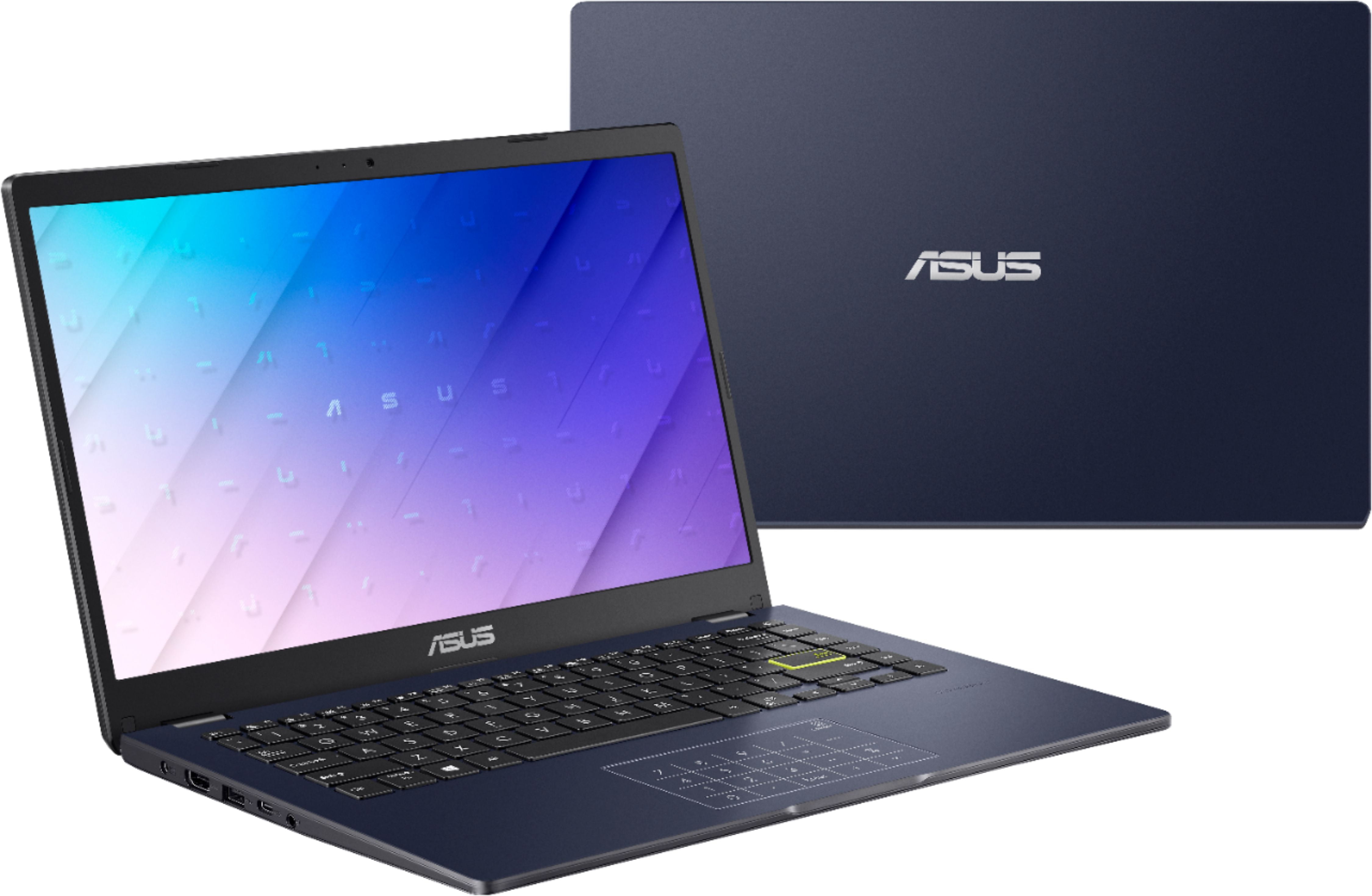 Asus E410 Intel N4020 4GB 64GB 14inch Windows 10 Laptop PC Black