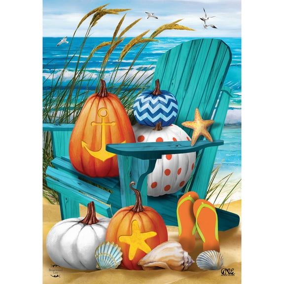 Briarwood Lane Fall Garden Flag 12x18 For Outdoor Fall At the Beach For Fall Garden Flag Flags For Outside