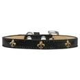 thumbnail image 6 of Dog, Puppy  Pet Widget Ice Cream Collar, "Silver Fleur De Lis", 6 of 11