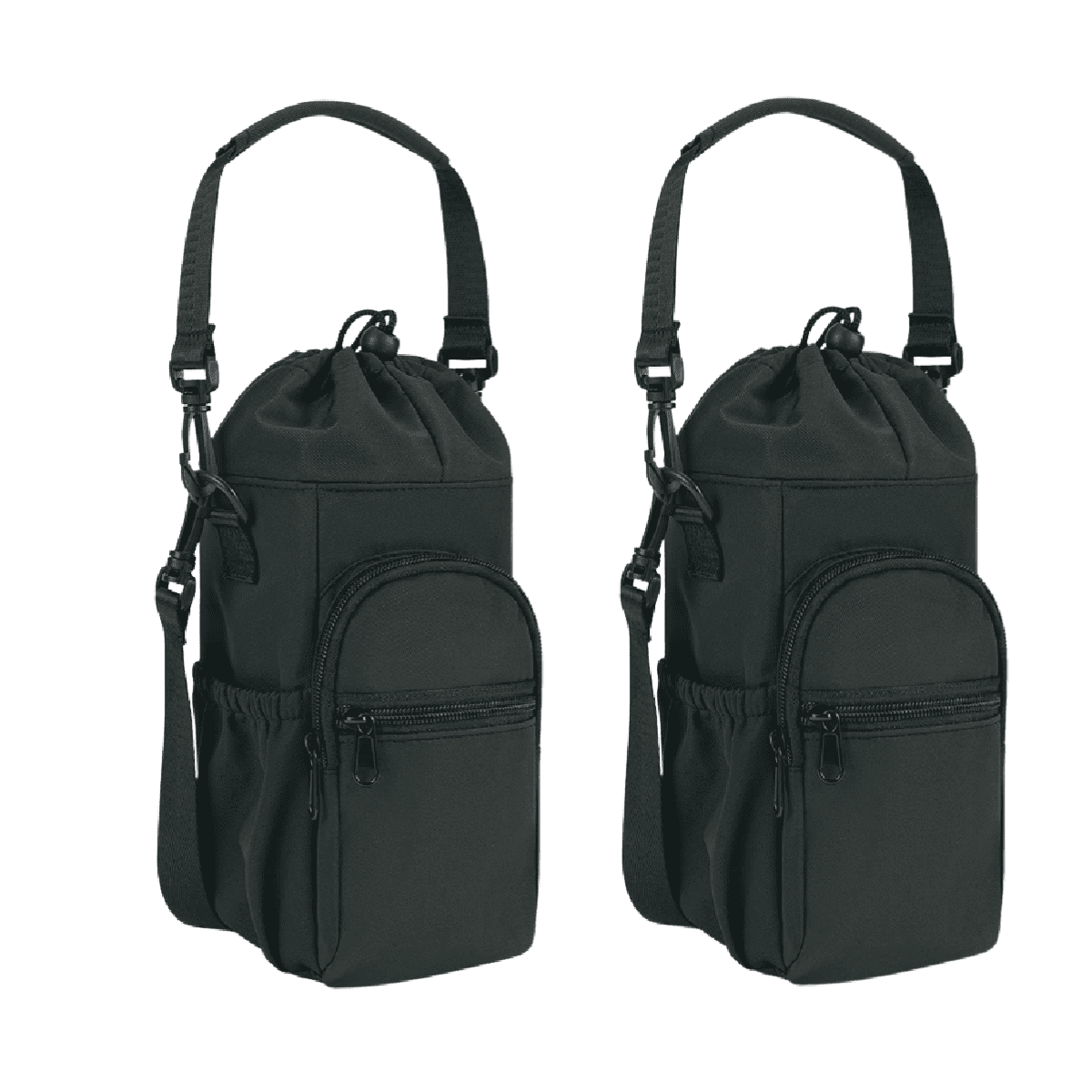 TRIANU 2 Pcs Water Bottle Holder Bag, Water Bottle Carrier with