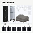 Quictent Privacy 10x20 Pop up Canopy with Sidewalls, Enclosed Ez Party