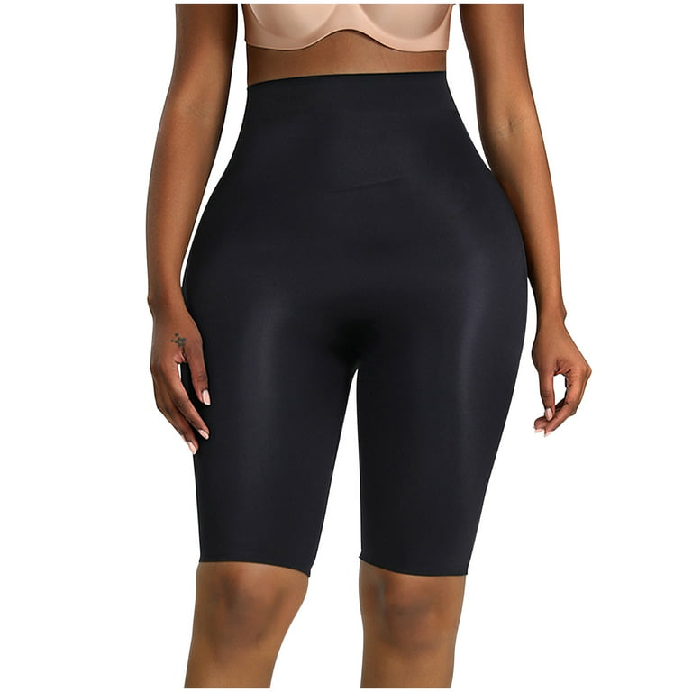 Dadaria Tummy Control Shapewear Ladies Large Size Seamless High Waist  Abdomen Hip Skin Friendly Lifter Body Shaper Pants Black M,Women