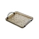 thumbnail image 5 of Bandeja rectangular para servir, organizador de tocador de baño, plato de fruta moderno Simple, bandeja de almacenamiento de joyas para encimera, Gris, 5 of 8