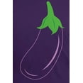thumbnail image 4 of Halloween Vegetable Eggplant Costume Mens T Shirt, 4 of 5