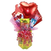 Valentines 2-Count Box Sour Patch Candyblossom, Sour Pieces, Gnome Photo Prop, Food Gift Assortment