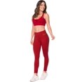 thumbnail image 2 of Leggin Deportivo 37683 Babalú ® | UNITALLA rojo Unitalla Babalu 37683 Básico cintura alta, 2 of 2