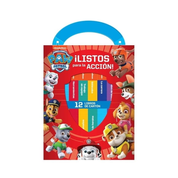 Biblioteca Paw Patrol Listos para la Acción Pikids Varios
