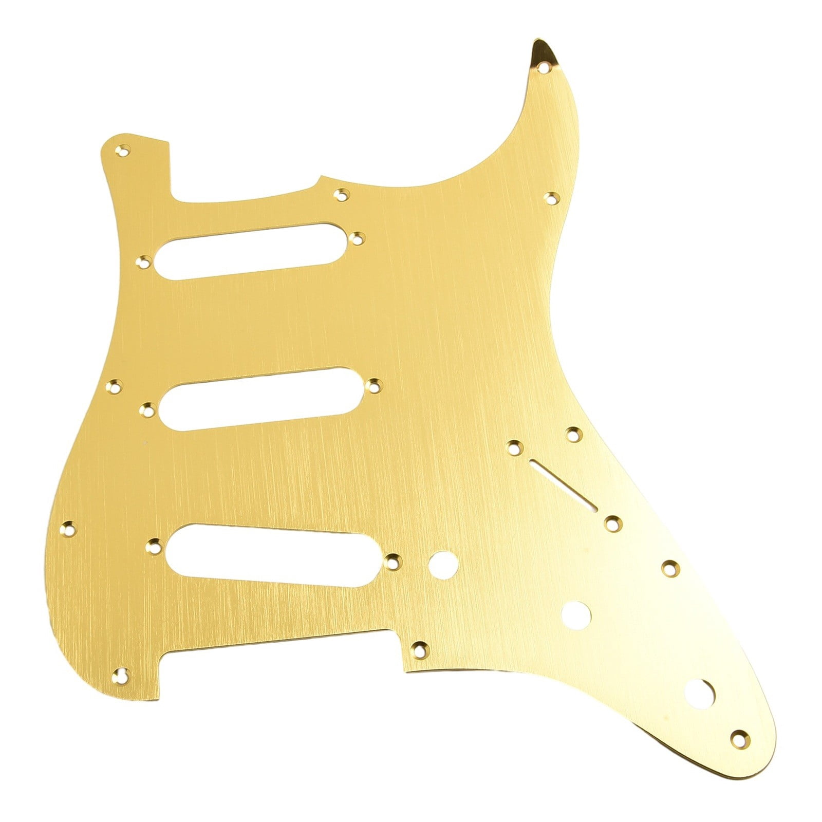 11 Hole SSS Metal Guitar Pickguard Scratch Plate for ST Electric Guitars, Guitar Accessories