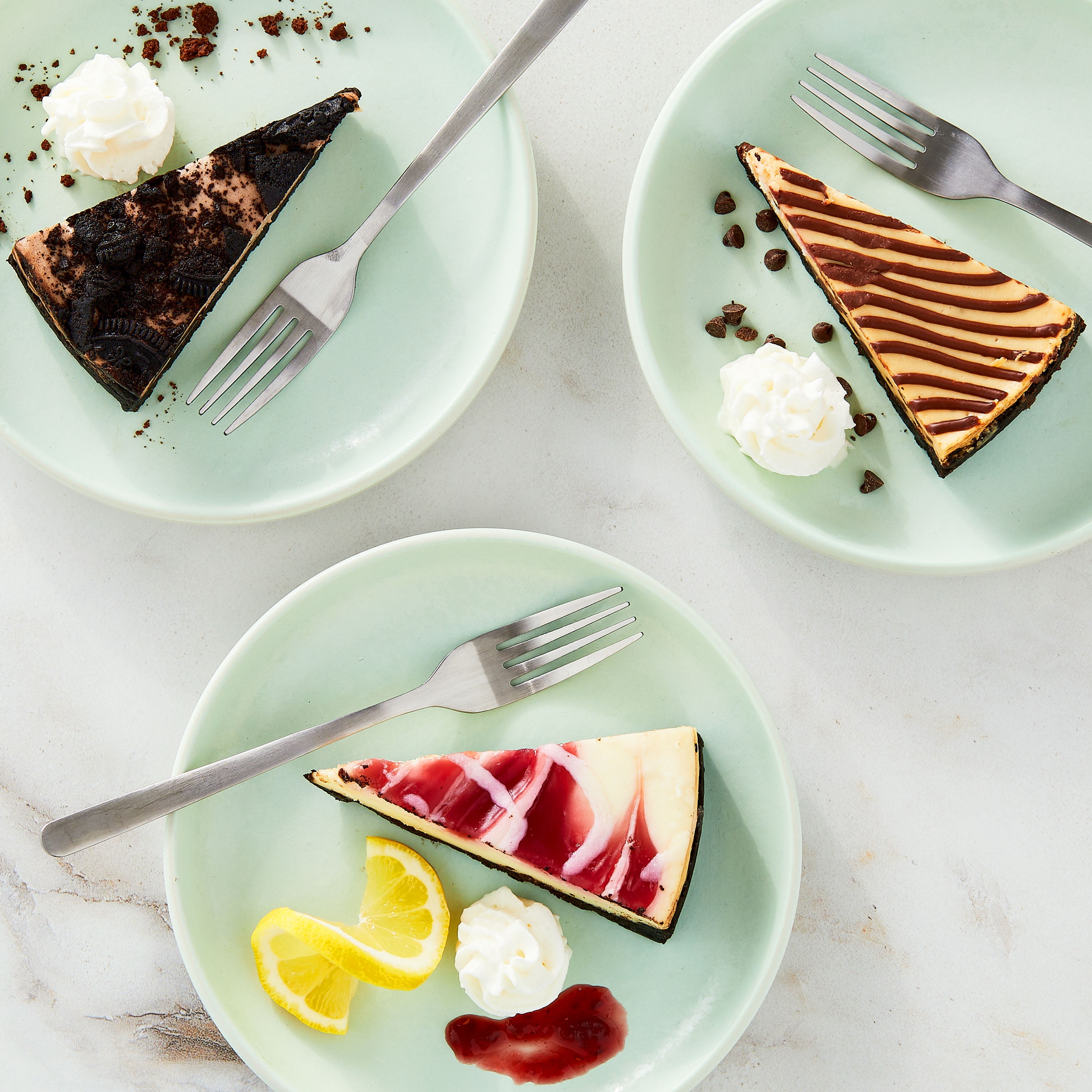 Chocolate Cheesecake Slices (3) | Cakes for grocery retail
