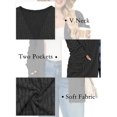 thumbnail image 6 of NISVIYA Women Plus Size Casual Sweaters Dressy Fall Winter Outerwear Coat Sweater Jacket Brown, 6 of 7