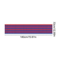 thumbnail image 3 of Sokhug Independence Day Table Runner - 71x13in Star Pattern Placemat for Dining, Multicolor B, 3 of 6