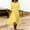 Yellow, variant on Odbmxy A-Line Midi Dresses for Women Long Sleeve Fall Cotton Linen Women Dresses Plain Dressy Business Flowy