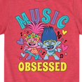 thumbnail image 3 of Trolls - Music Obsessed Poppy and Branch - Toddler & Youth Short Sleeve Graphic T-Shirt, 3 of 5