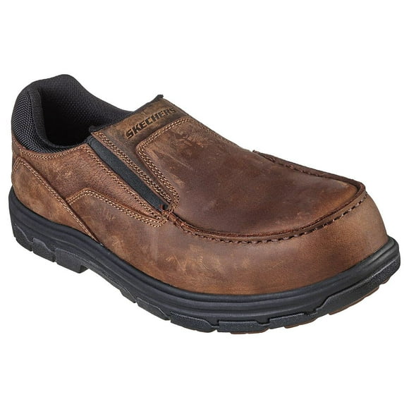 Skechers Men's Work Vicksburk - Rubustle Comp Toe Loafer