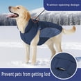 thumbnail image 5 of HQREA Winter Dog Coats for Large Dogs Waterproof Reflective Dogs Vest Snow Jacket, 5 of 6