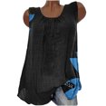 thumbnail image 4 of Tops sin mangas de gasa para mujer, Tops de tubo para verano, blusas casuales sexys para vacaciones Pompotops  lopia992140, 4 of 5
