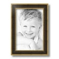 thumbnail image 2 of ArtToFrames 8" x 12" Black Panel With Gold Lip Picture Frame, 8x12 inch Multi Wood Poster Frame (WOM-5092), 1 Pack, 2 of 7